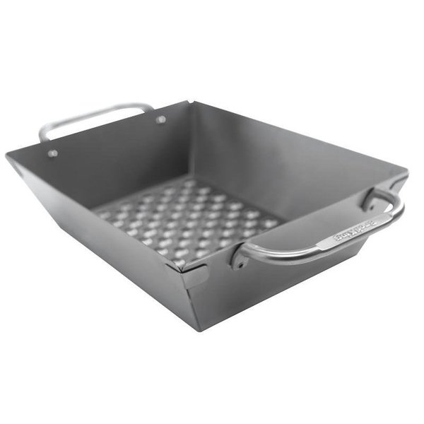 Broil King Imperial Deep Dish Grill Wok, Square, 13 in L, 934 in W, Stainless Steel 69818